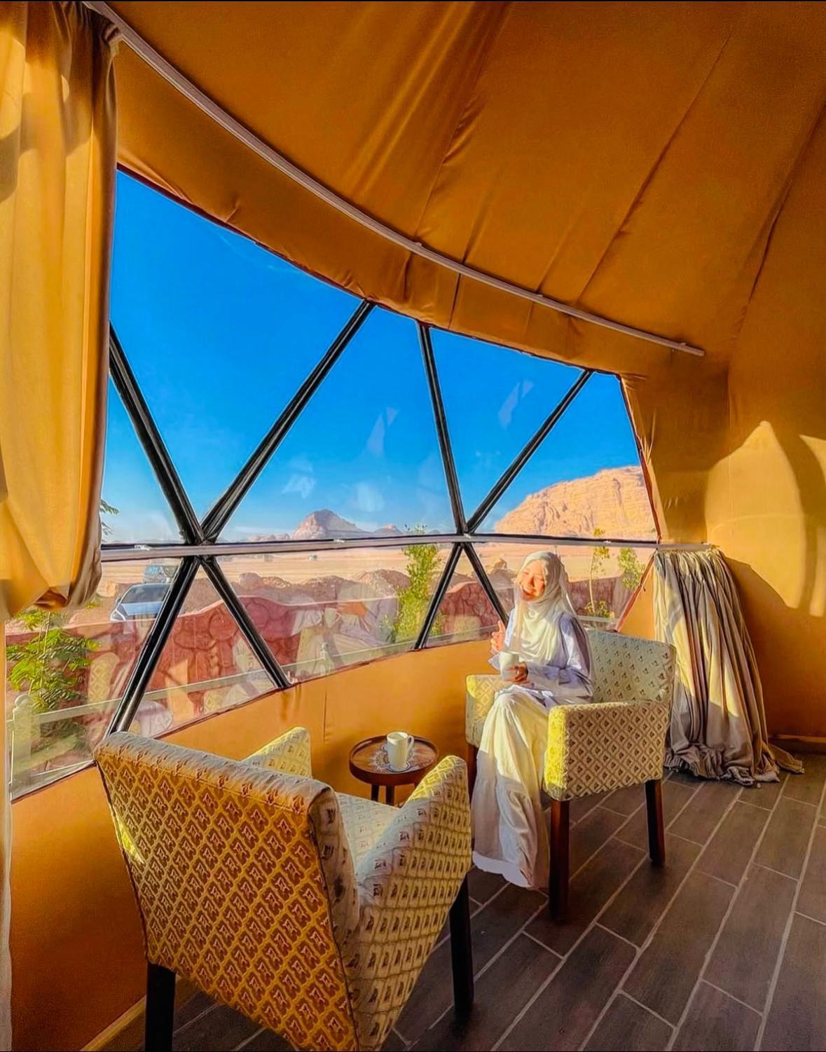 Rum Warm Bubble Camp Wadi Rum Exterior foto