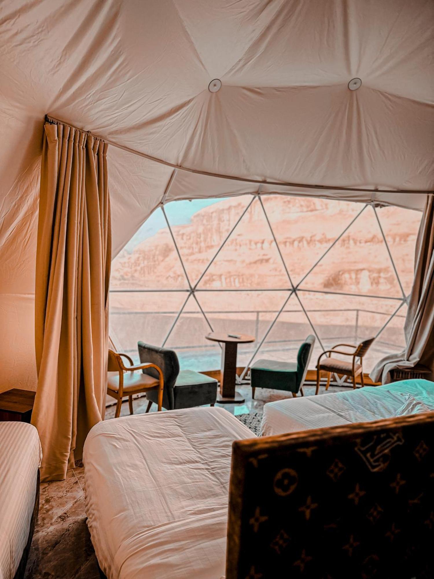 Rum Warm Bubble Camp Wadi Rum Exterior foto